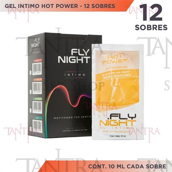 HOT POWER GEL INTIMO 10 CC X 12 UNID.